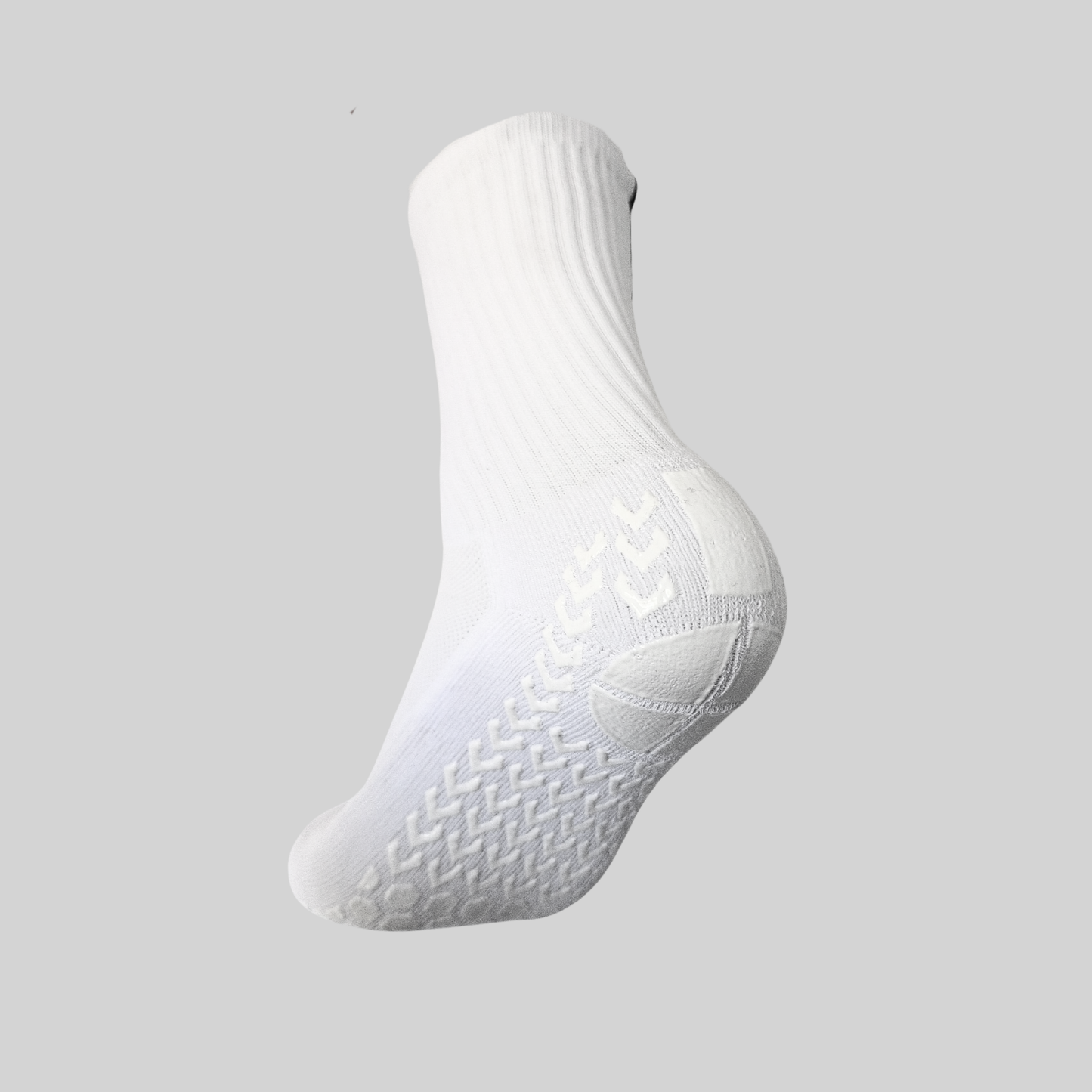S.1.0 Grip Socks - Triple White