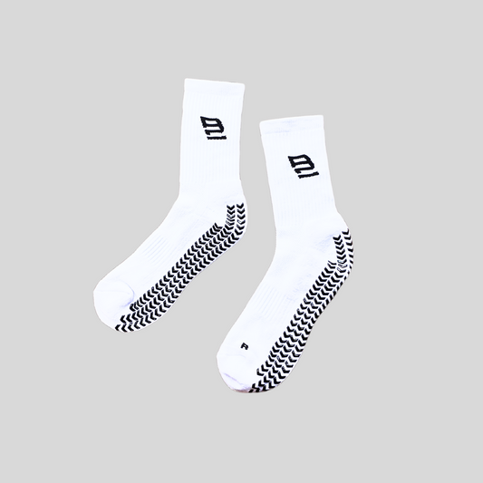V.1.0 Grip Socks - White